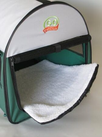 М'яка переноска для собак Go Pet Club, 61 см, зелена