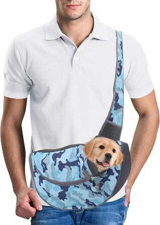 PETCUTE Сумка-переноска для собак та котів, чорна, до 4 кг, дихаюча, з поводком