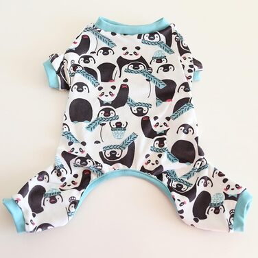 Піжама для собак YRRYGMN, тепла та м'яка, осінь-зима, комбінезон для мопсів та інших порід, костюм для котів, цуценят, маленьких та середніх собак (світло-коричневий, XL: довжина спини 35–39 см) (світло-зелений, S: довжина спини 29-32 см)