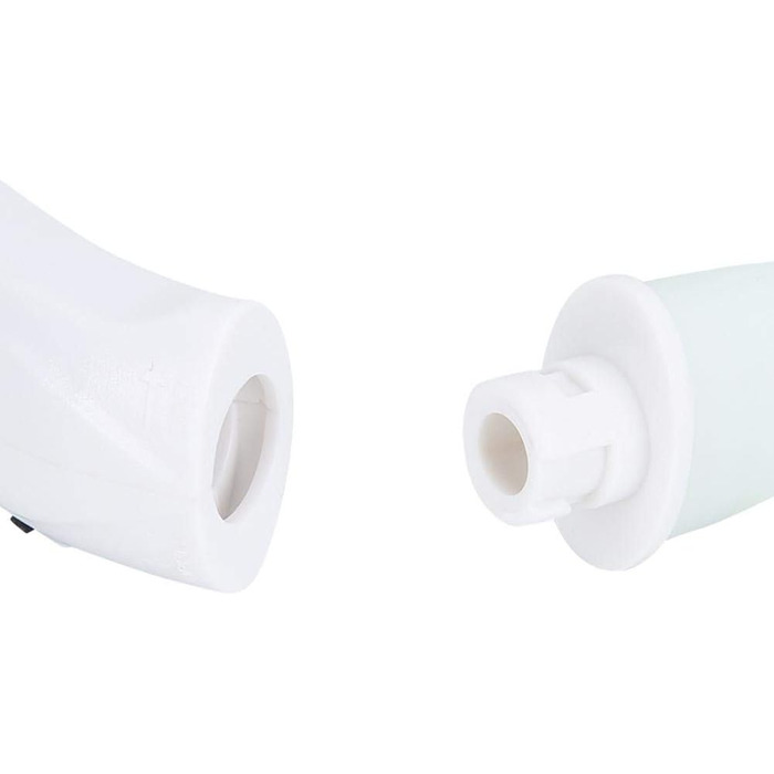 LED нашийник для собак Cikonielf USB, перезаряджається, світлодіодний, регульований, безпечний для котів та маленьких собак (білий)