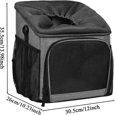 Фаркоп-кошик для собак Lisutupode, переноска для собак | Дихаючий транспортний засіб для походів на пляж, у гори та кемпінгу