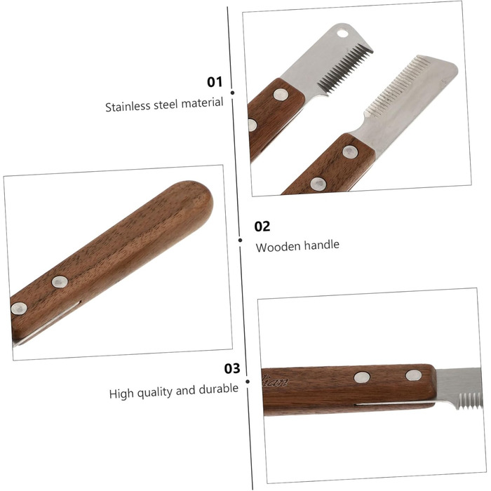 Щітки для грумінгу домашніх тварин DOITOOL (2 шт.) - ефективне видалення ворсу для собак та котів з довгим та середнім хутром. Ергономічні ручки.