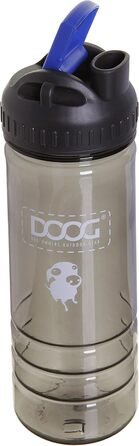 3-в-1 пляшка для води та миска для тварин, блакитна