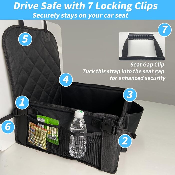 Автокрісло для собак: міцний, водонепроникний, для маленьких, середніх та великих собак