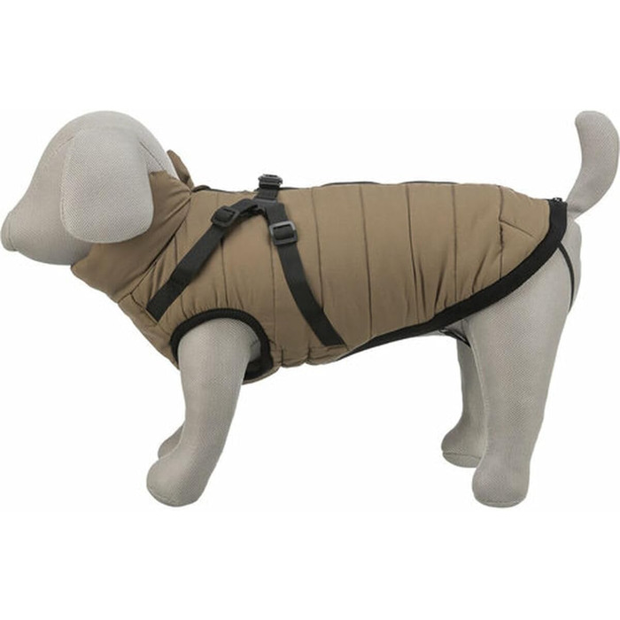 Шлейка Trixie Pirou Winter з намордником, розмір S (40 см), пісочний колір