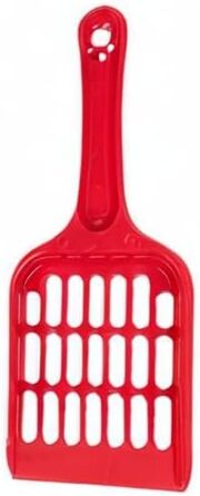 Котлочистка Iris Ohyama PNE-500H, біла, овальна, без кришки, для котів та кошенят, велика, BPA-free, з совком