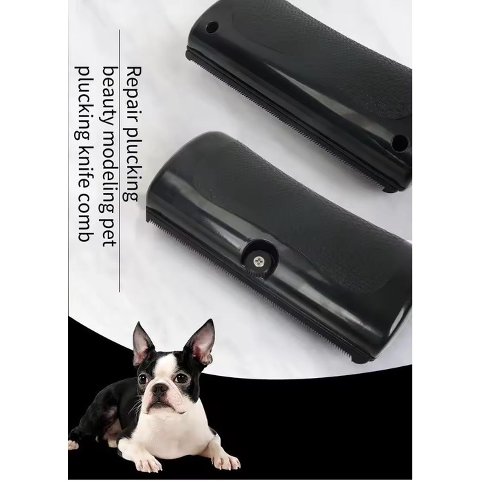 Бурштук Fellwunder для собак: щітка для видалення шерсті, гребінець проти випадіння шерсті, підходить для всіх типів шерсті, м'який інструмент (1 шт.)