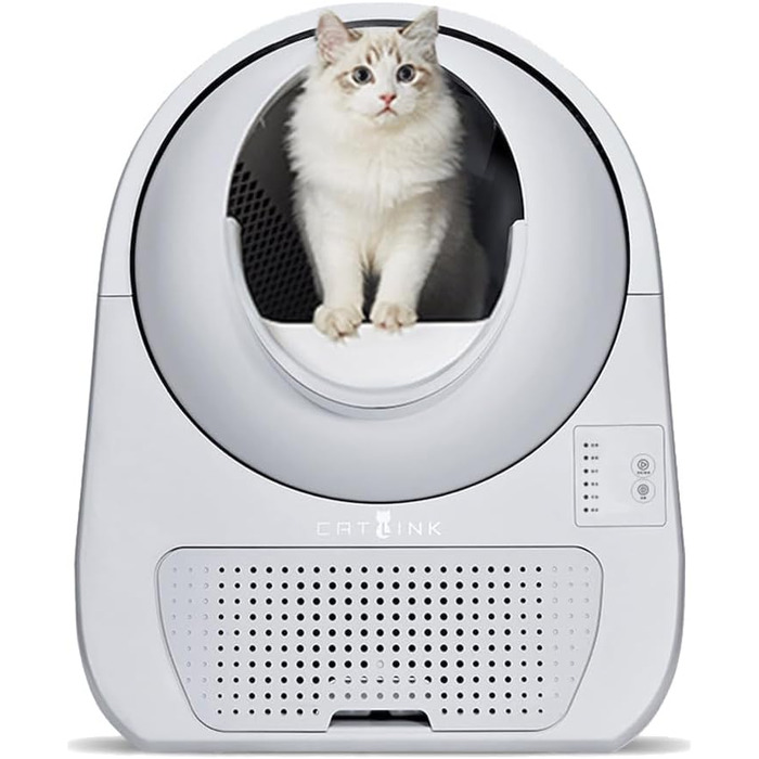 Автоматичний туалет для котів Catlink Young, самоочищення, дезодорація, безшумний, для котів 1,5-10 кг, підходить для кількох котів