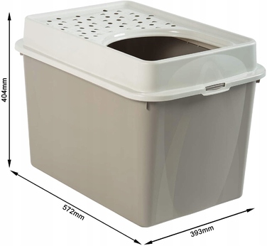 Лоток для котів із верхнім входом Rotho BERTY