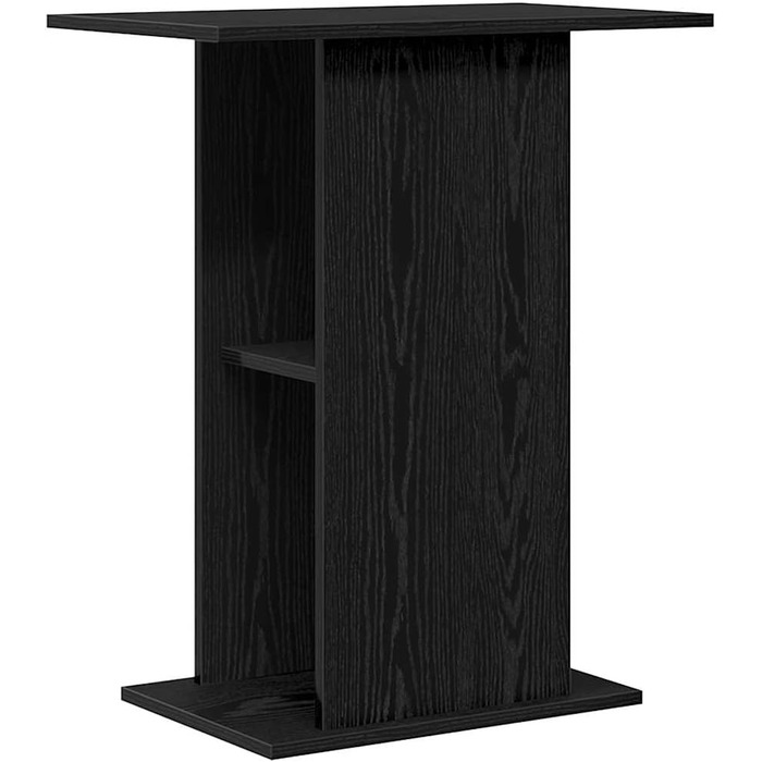 Тумба для акваріума vidaXL 60,5x36x72,5 см, чорний дуб, ДСП, міцна шафа для акваріума
