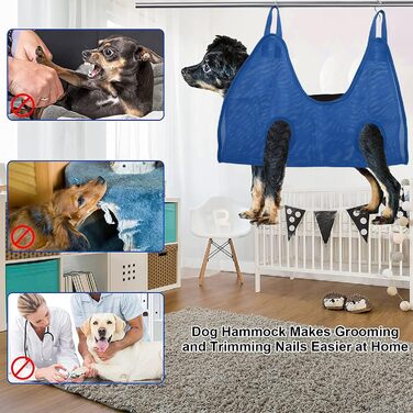 Набір для догляду за собаками та котами SYH&AQYE: гамак, інструмент для стрижки кігтів, триммер для кігтів