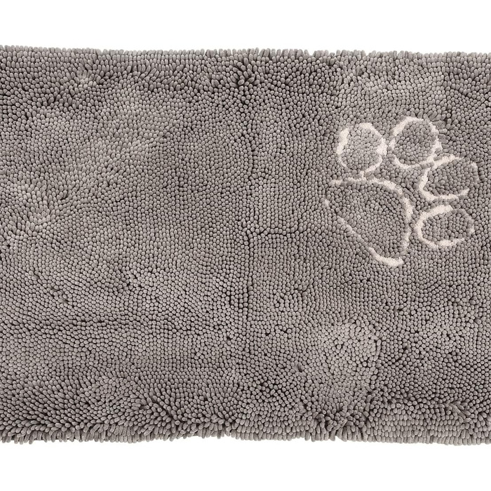 Килимок для собак Dehner Snuggy, поліестер, сірий (89 x 66 см)