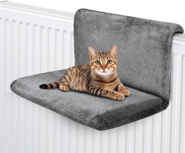 Ліжко для котів на радіатор, гамак для котів на батарею, лежанка для котів та дрібних тварин, ліжко для котів на опалення, гамак для котів на будь-які радіатори