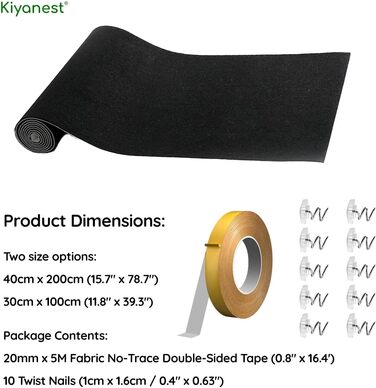 Котяче дряпальний борд - іграшка для котів. 2 розміри: 200x40 см та 30x100 см, чорний колір