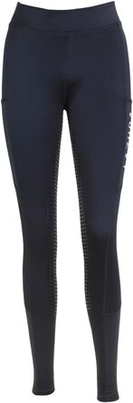 Лазура - Ріддінгінси для жінок та дівчаток Емілія | Повний силіконовий покрив | Ріддінгінси з двома кишенями для телефону | Доступні у п'яти кольорах | Розміри 116-176 та 34-46 (116, Чорний)