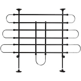 Захист для воріт Karlie Autoschutzgitter B: 90-140 см H: 65-110 см чорно-сріблястий (B: 100 см H: 75 см)