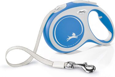 Рулетка-повідок Flexi Kerbl New Comfort синя, розмір S