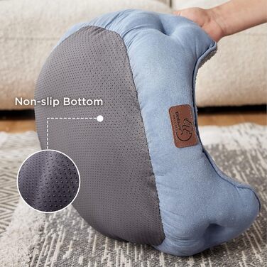 Лягу для котів BEDSURE, 51x48x15 см, з двостороннім внутрішнім подушечкою, місце для сну котів та маленьких собак