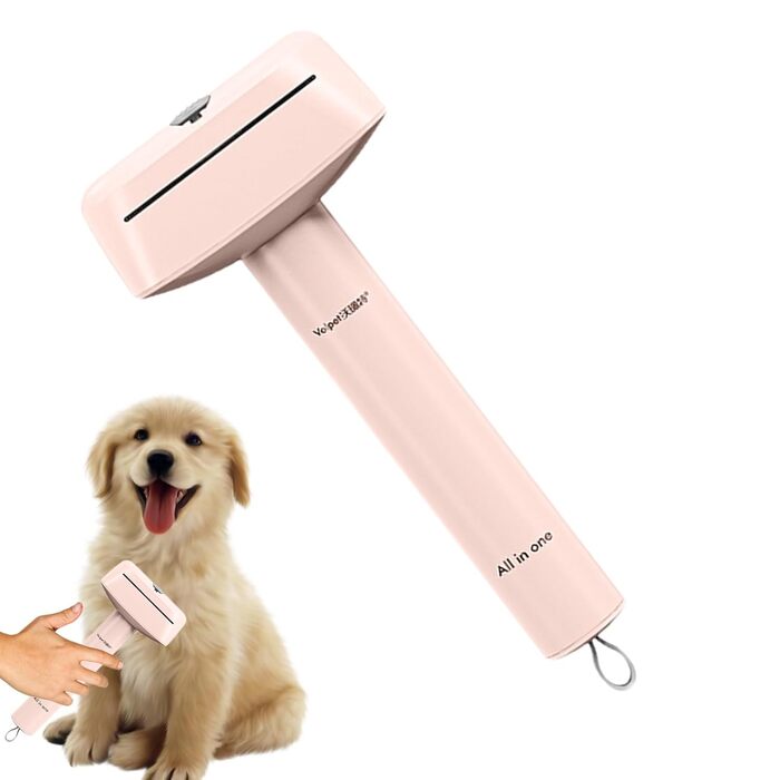 Гребінець для видалення шерсті Tierhaarentfernungskamm: багатофункціональний гребінець для котів та собак, для догляду за довгою шерстю