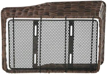 Фahrradkorb LTJ 030017: Кошик на багажник для велосипеда, пластик, ротанг