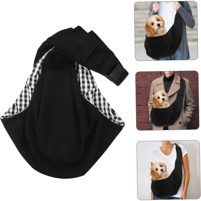 Kisangel Сумка-переноска для собак і котів, регульована, легка, портативна, для подорожей, з плечовим ременем