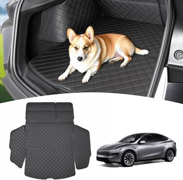 Килимок у багажник Tesla Model Y, водонепроникний, для собак, захист сидінь, універсальний, задній килимок для Tesla Model Y, аксесуари 2020-2025