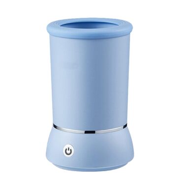 Автоматична мийка лап для собак та котів, електрична, блакитна