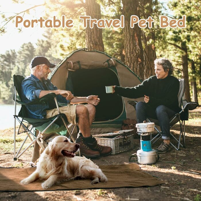 Зручна килимок-підстилка для собак та котів: водонепроникна, м'яка, для подорожей, 100 x 70 см (зелена)