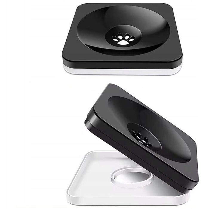 Миска для собак та котів: антиковзаюча, з регульованою висотою підставки та системою сповільнення їжі