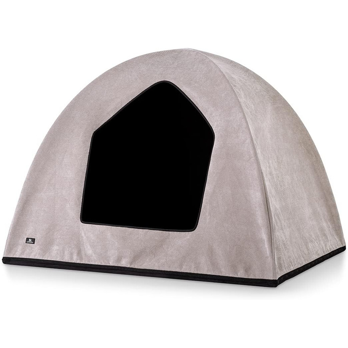 Будка для собак Knuffelwuff Yucatan XL, бежева, 105 x 85 x 80 см - підходить для лежанок, матраців та корзинок для собак