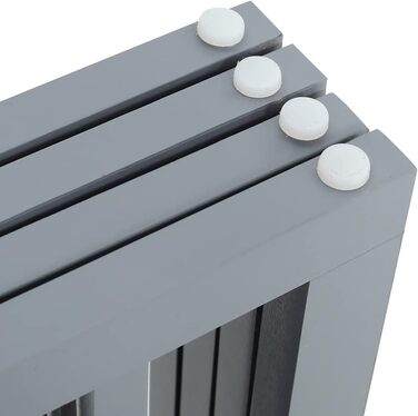 Захисне бар'єр для собак Fellie: дерев'яний, без свердління, для дому та сходів, H60см, 4 панелі (L183×H60cm)