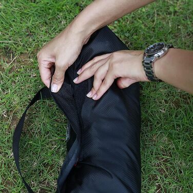 Килимок для собак Yolispa: великий, водонепроникний, для дому та відпочинку (чорний)