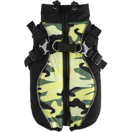 Зимний теплий накид для собак та котів, флісова куртка, розмір M та L, для цуценят та собак, підходить для породного пояса (L)