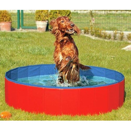 Karlie DOGGY POOL басейн для собак, червоно-синій, 160 см