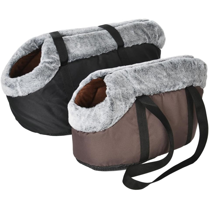 Рюкзак для собак Bis, сумка для маленьких собак на прогулянках, переноска для цуценят, теплий рюкзак на плечі для Yorkies, аксесуари для домашніх тварин (Коричневий 1, M)