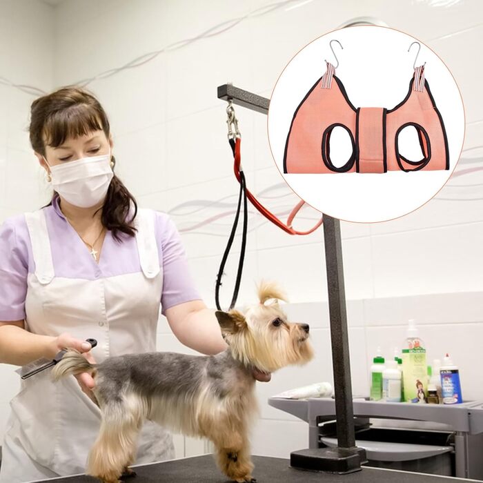 Гамак для тварин Bhoulandi: зручний гамак для котів та собак, дихаючий, з клямками, армійного кольору, розмір M