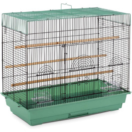 Клітка для птахів PREVUE PET SP1804-4, зелено-чорна, велика, для польоту