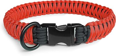 Набір для плетіння паракорду 550: нашийник для собак, інструкція, подарунок DIY (червоний)
