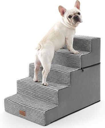 Сходинка для собак та котів COZY KISS - зручна пандус для тварин на ліжко, диван, авто (70х50х60 см)