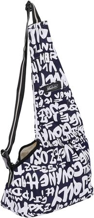 Сумка-переноска для собак і котів Oxford, регульована, блакитна, до 5 кг