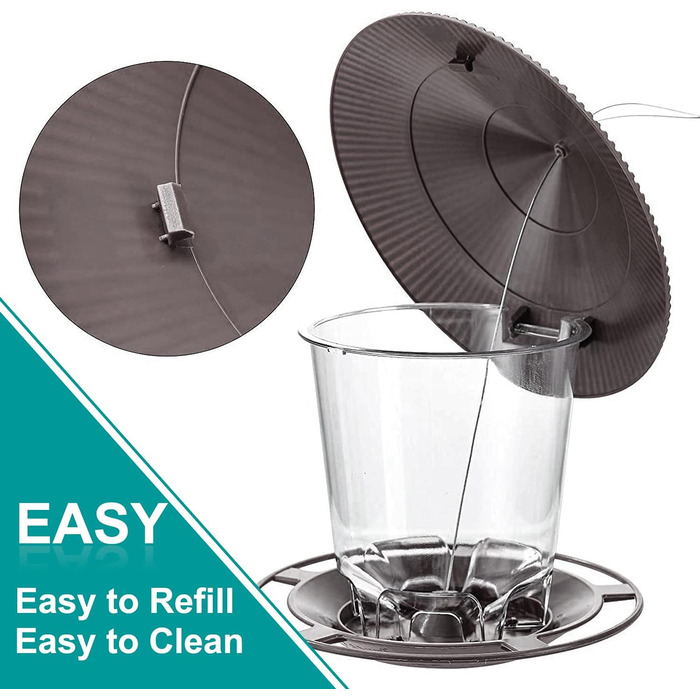 Годівниця для птахів на підвіску, годівник для саду, суміш насіння, соняшник, горіхи, для малих птахів