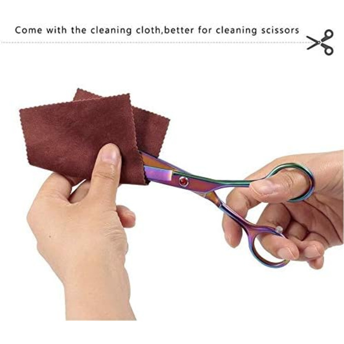 Набір для грумінгу собак та котів: професійні ножиці, триммер, гребінець, нержавіюча сталь, 17.8 см