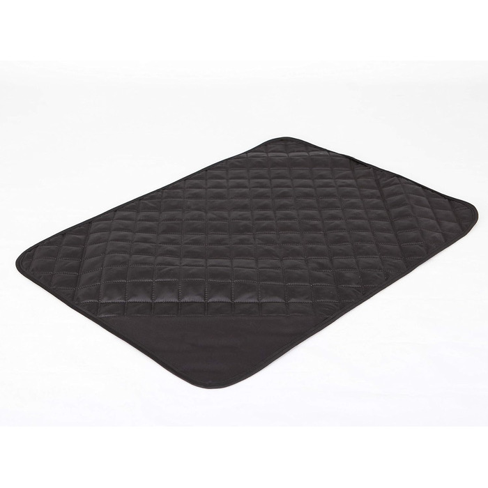 Килимок для собак: лежанка, ліжко, подушка для малих, середніх та великих собак. Чорний колір