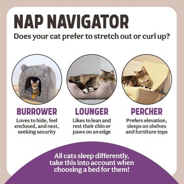 Квіткове ліжко для котів Rosewood 02906 40 Winks, кремовий колір, 35 x 40 x 8 см