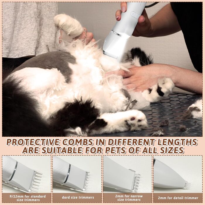 Професійний триммер для собак Paw Trim Pro 5-в-1: стрижка, шліфування кігтів, LED-підсвітка, лазерний цілик