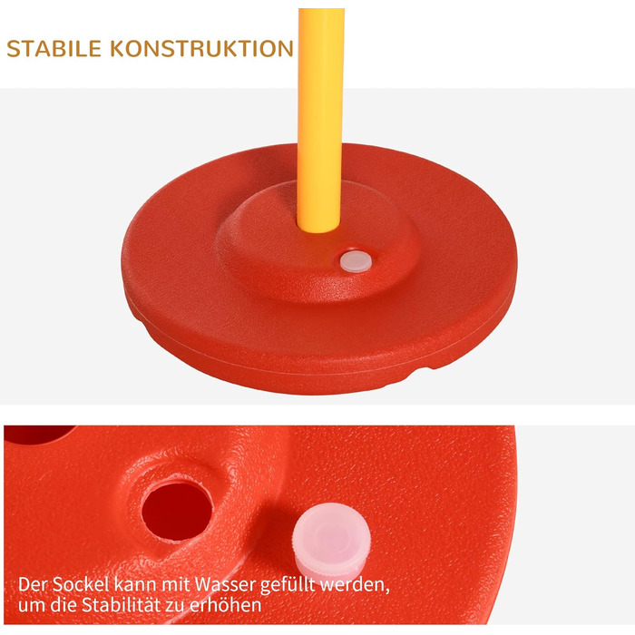 Набір для аджиліті PawHut для собак: 3 елементи, тренування, стрибки, перешкоди, слалом, регульована висота, сумка