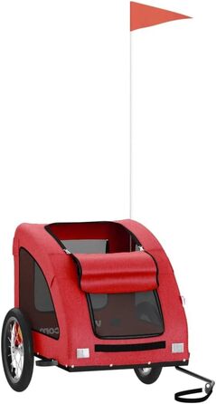 Причіп для велосипеда Oxford для собак та інших тварин, 125x63x66 см