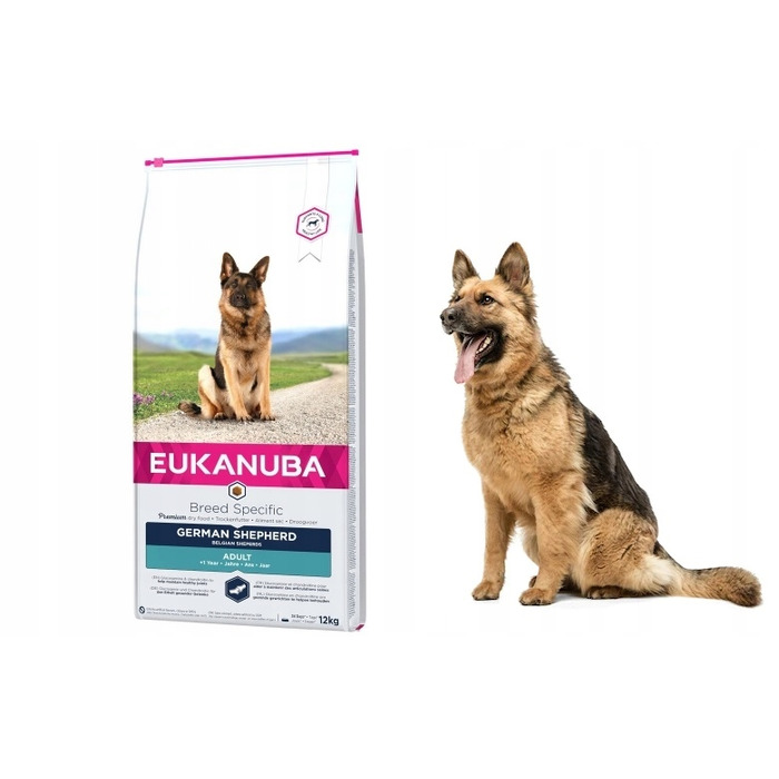 Сухий корм Eukanuba Adult для німецьких вівчарок, 12 кг
