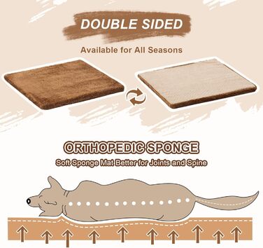 Будка для собак Jiupety, XL, 51x46x46 см, коричнева. Зручне ліжко-будка для собак вагою 7-14 кг, для дому