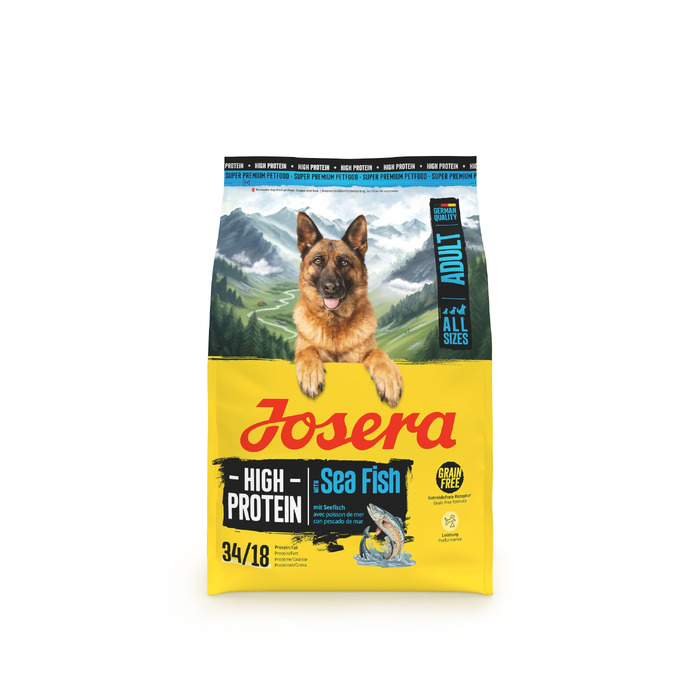 Сухий корм для дорослих собак Josera High Protein з лососем, 12.5 кг